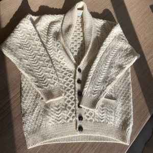 Aran Knit Cardigan